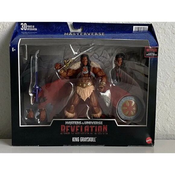 Masters Of The Universe Masterverse Revelation King Grayskull Action Figure MOTU - Picture 1 of 10